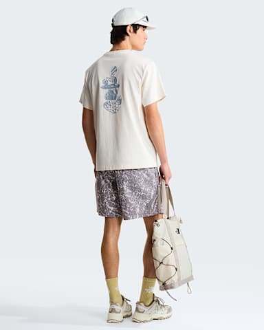 Stones relaxt geschnittenes TShirt mit Grafik fr Herren TNF White Dune ALT2