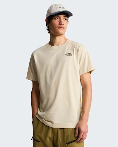 Mens Monte Regular Graphic TShirt TNF Desert Stone ALT1