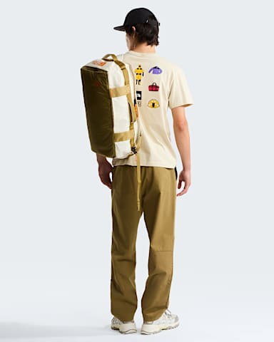 Mens Icon Celebration Regular Graphic TShirt TNF Desert Stone ALT2