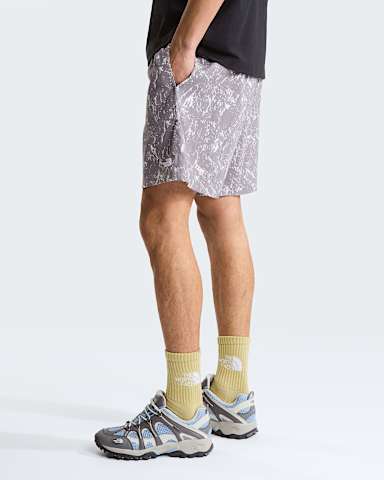 Class V Pathfinder 7 Geprinte PullOnshort voor heren TNF Transcendent Grey Rock Texture Print ALT2