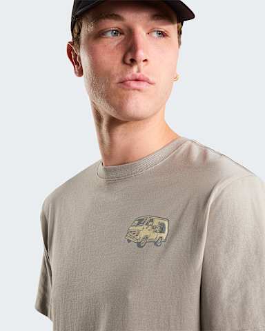 Van Life Relaxed Graphic Tshirt voor heren TNF Stone Slab alt4