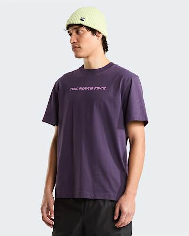 Camiseta holgada con estampado grfico y logotipo Twist para hombre TNF Endless Dusk HERO