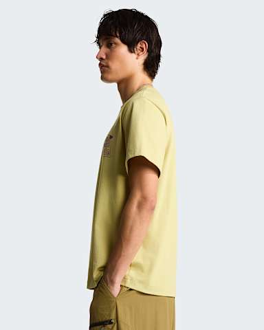 Mens Mountain Play Relaxed Graphic TShirt TNF Pear ALT2