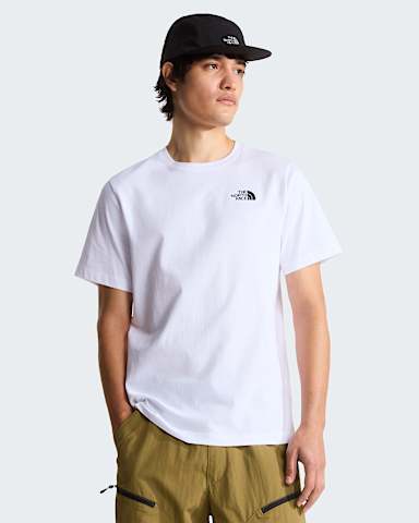 Tshirt North Faces Regular con grafica da uomo TNF TNF White ALT1