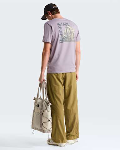 TShirt Half Dome Photo Regular con grafica da uomo TNF Transcendent Grey ALT2