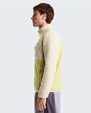 Yumiori Fleecejacke mit durchgehendem RV fr Herren TNF PearDesert StoneCedar ALT2