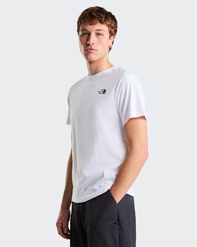 Camiseta recta con estampado grfico NSE Box Energy para hombre TNF TNF White ALT1