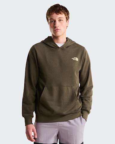 Mens Monte Regular Graphic Hoodie TNF New Taupe Green ALT1