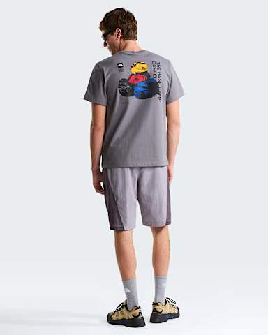 Mens BCD Celebration Relaxed Graphic TShirt TNF Smoked Pearl ALT2