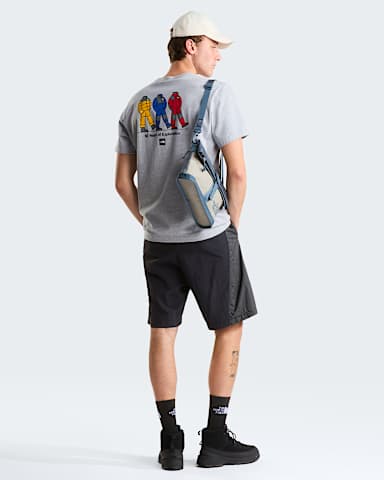 Tshirt dcontract graphique TNF Celebration pour homme TNF TNF Pale Grey Heather ALT2