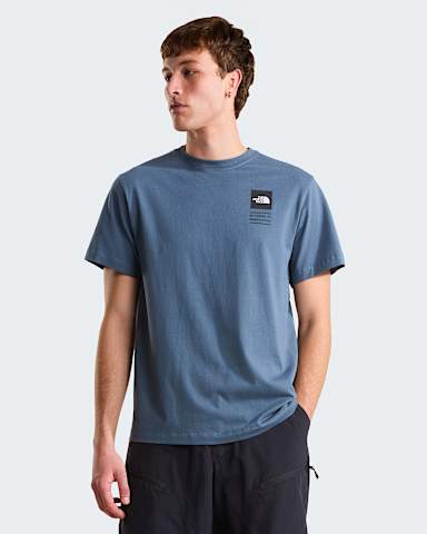 Mens Icon Celebration Regular Graphic TShirt TNF Granite Grey ALT1