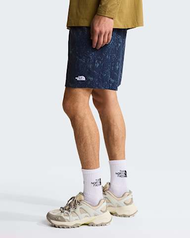 Mens Class V Pathfinder 7 Printed PullOn Shorts TNF Summit Navy Rock Texture Print ALT2