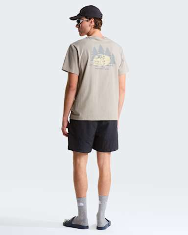 Mens Van Life Relaxed Graphic TShirt TNF Stone Slab ALT2