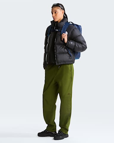 Beta Utility normal geschnittene Hose mit Grtel fr Damen TNF Woodland Green ALT1