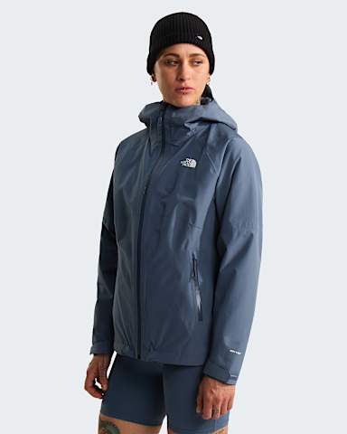 Womens Diablo Dynamic ZipIn Jacket TNF Granite Grey HERO