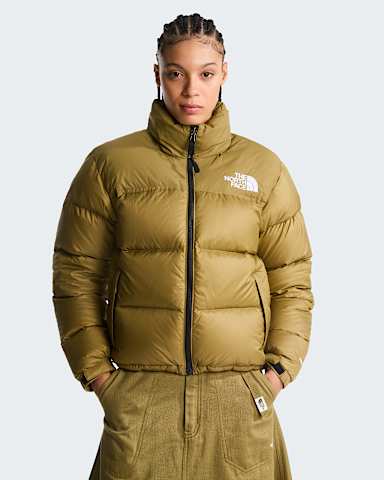 Womens 1996 Retro Nuptse Jacket TNF Cedar HERO