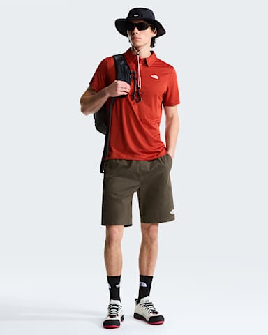 Mens Tanken Polo TNF Iron Clay ALT1