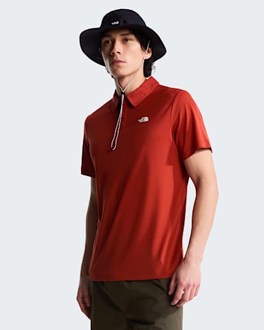 Mens Tanken Polo TNF Iron Clay HERO