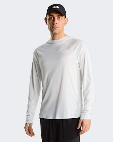 Mens Sunriser Hoodie TNF Pearl Stone HERO