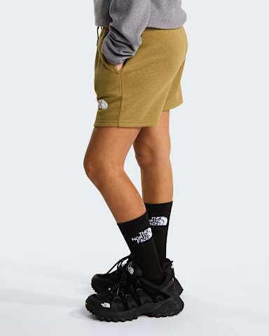 Teens Simple Dome Light Regular Shorts TNF Cedar ALT2