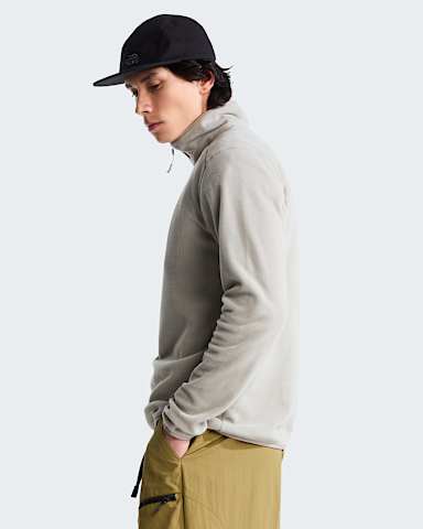 Mens Glacier 14 Zip Fleece TNF Stone Slab ALT2