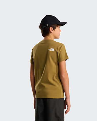 Teens Simple Dome TShirt TNF Cedar ALT3