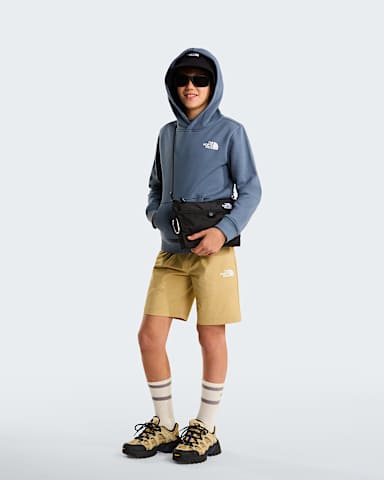 NSE Box Kapuzenpulli fr Jugendliche TNF Granite Grey ALT2