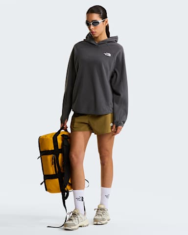 Oxarafleece met capuchon voor dames TNF Anthracite Grey ALT1