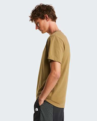 Mens Evolution Box Half Dome Regular TShirt TNF Cedar ALT2