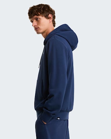 Felpa con cappuccio Simple Dome Light Regular da uomo TNF Summit Navy ALT2