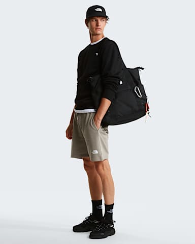 Mens Simple Dome Light Regular Shorts TNF Stone Slab ALT1