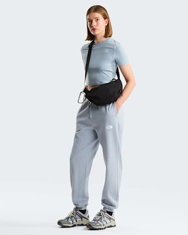 Womens Cropped TShirt TNF Frost Grey ALT1