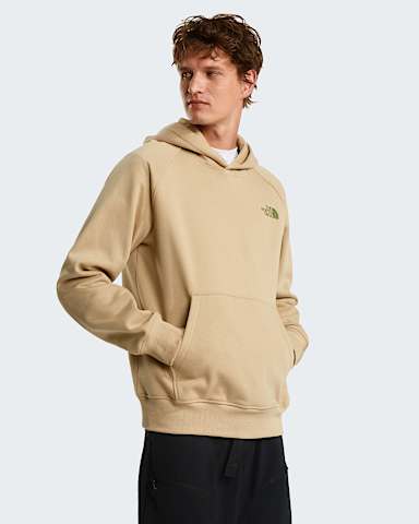 Mens Raglan NSE Box Hoodie TNF Khaki Stone ALT2