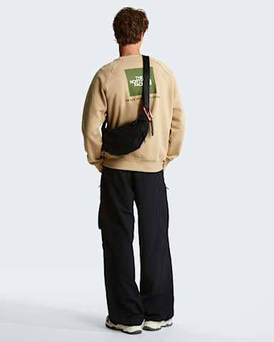 Sweat manches raglan NSE Box pour homme TNF Khaki Stone ALT1