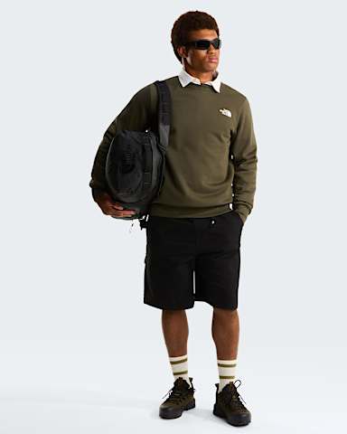 Sudadera Simple Dome para hombre TNF New Taupe Green ALT1