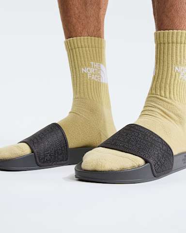 Base Camp Slides III pour homme TNF Logo Mania PrintAnthracite Grey ALT3