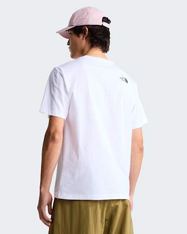 Mens Evolution Half Dome Regular TShirt TNF TNF WhiteTNF Black ALT2