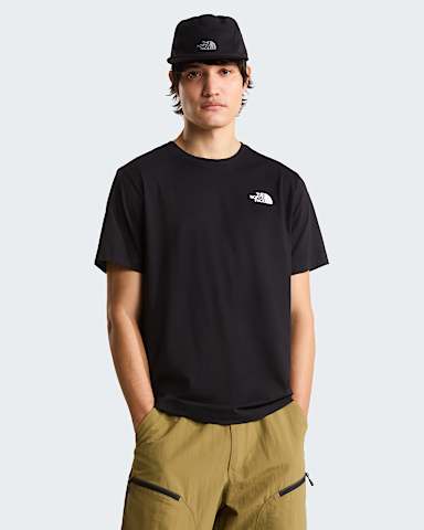 Mens Evolution NSE Box Regular TShirt TNF TNF BlackTNF White ALT1