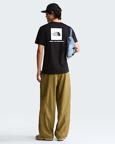 Mens Evolution NSE Box Regular TShirt TNF TNF BlackTNF White ALT2