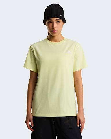 Evolution NSE Box Relaxed Tshirt voor dames TNF Lemon Mist ALT1