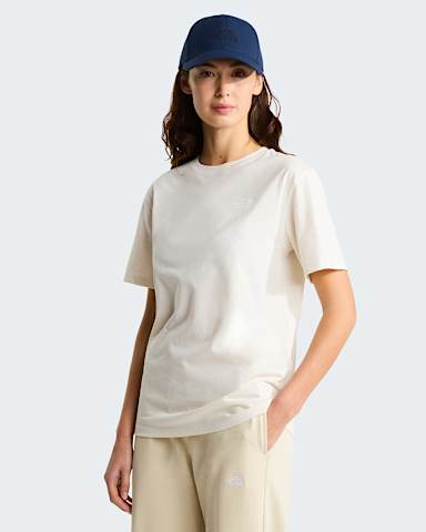 Womens Evolution NSE Box Relaxed TShirt TNF White Dune ALT1