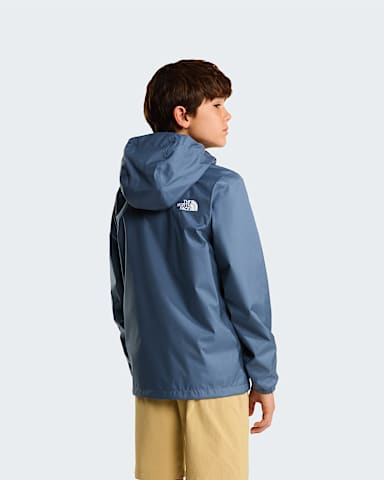 Teens Zipline Rain Jacket TNF Granite Grey ALT3