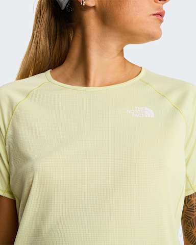 Tshirt Sunriser pour femme TNF Lemon Mist alt4