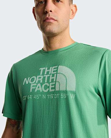 Mski Tshirt z grafik i logo 247 TNF Dimmed Algae alt4