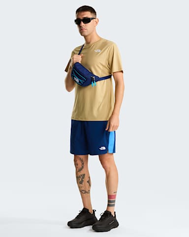 Mens 247 Colourblock Shorts TNF Estate BlueMarina Blue ALT1