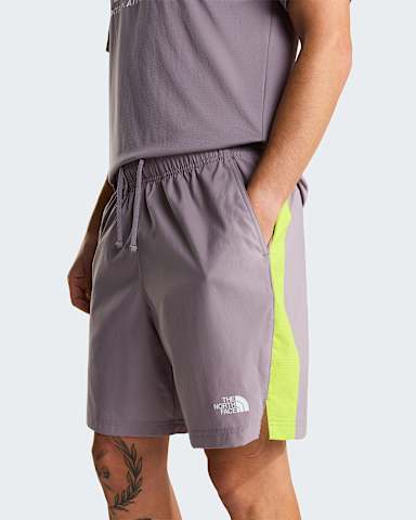 Short colourblock 247 pour homme TNF Transcendent GreyFizz Lime alt4