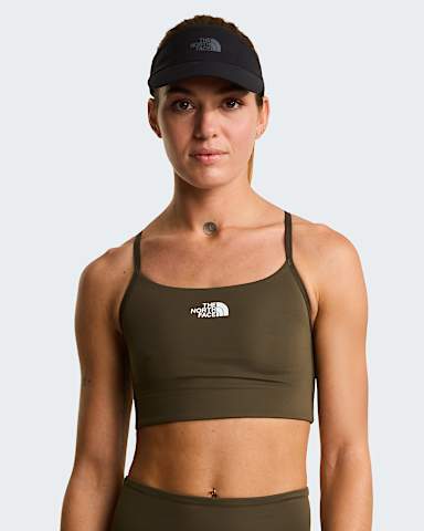 Womens Flex Bra TNF New Taupe Green ALT1