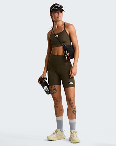 Womens Flex Bra TNF New Taupe Green ALT2