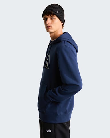 Mens Drew Peak Light Hoodie TNF Summit NavyDesert Stone ALT2