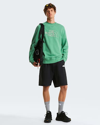 Mens Drew Peak Light Sweatshirt TNF Dimmed AlgaeStone Slab ALT1